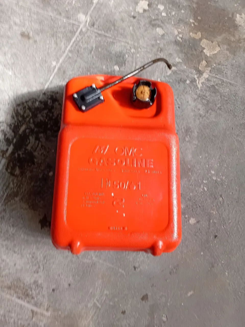 Tanque combustível motor popa original 23 litros