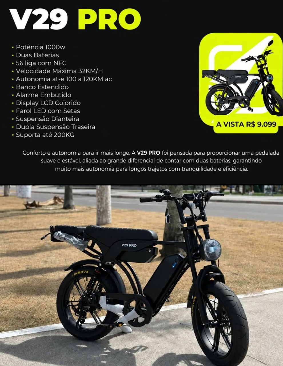 Bicicleta Elétrica  - Foto 4
