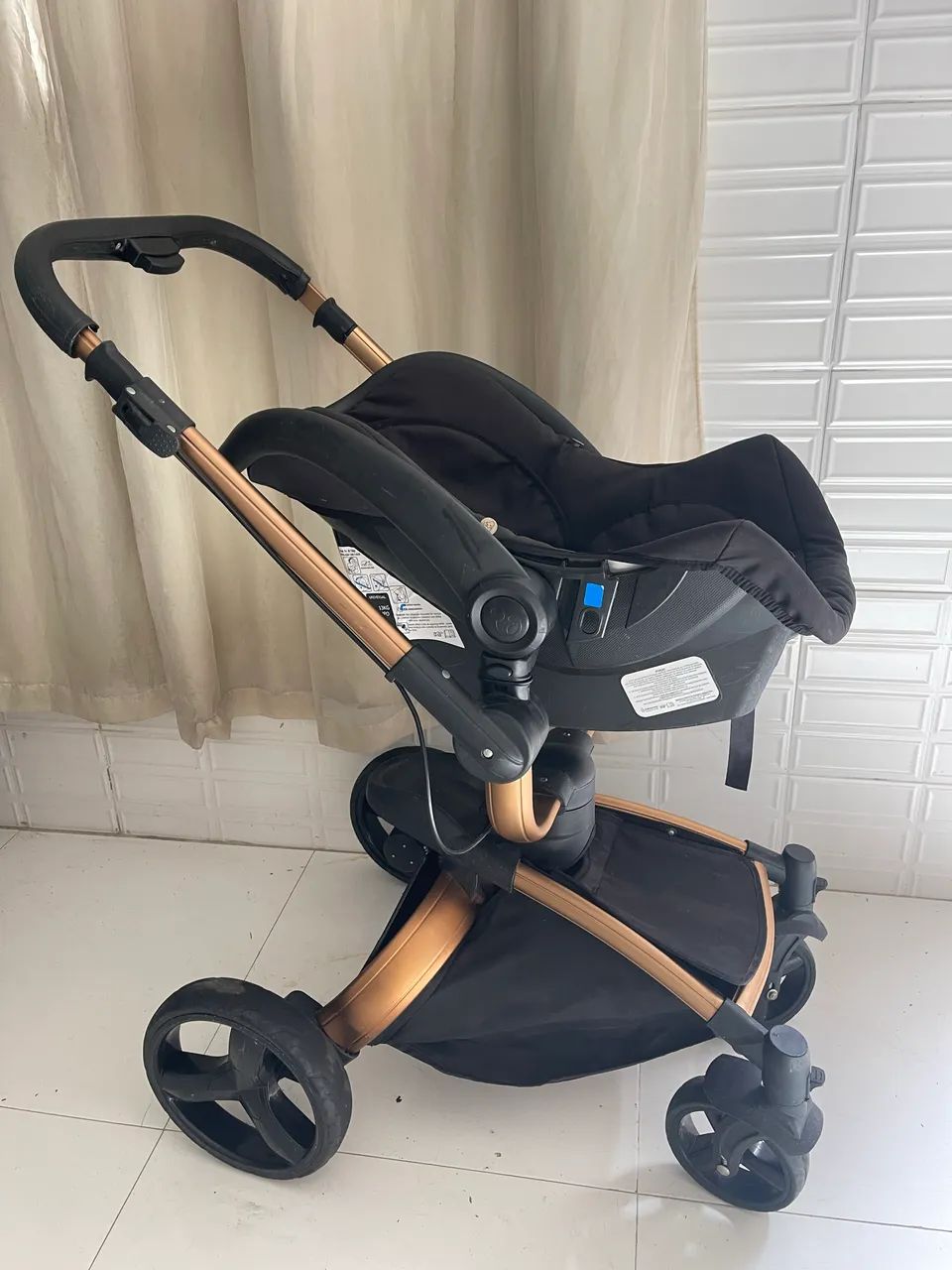 CARRINHO DE BEBÊ E BEBÊ CONFORTO DZIECO - Foto 2
