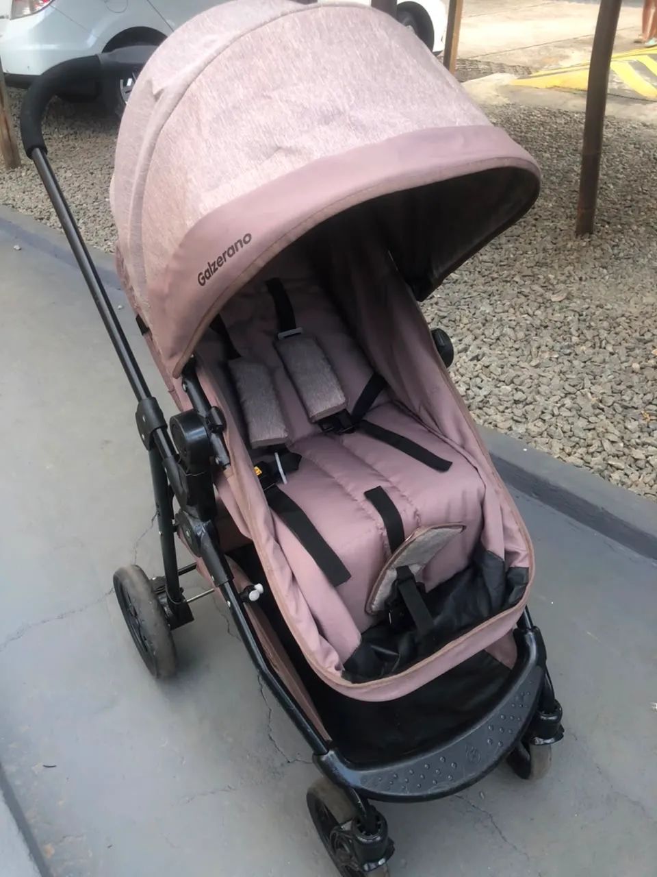 VENDO CARRINHO DE BEBÊ 2 EM 1 (GALZERANO) - Foto 2