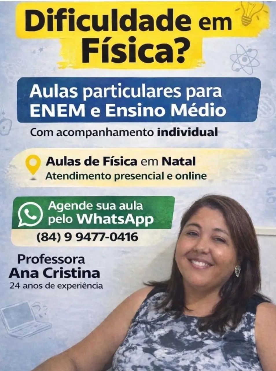 Aulas particulares de Fisica