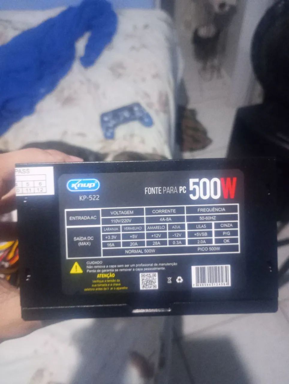 Fonte knup 500w kp-522 - Foto 4