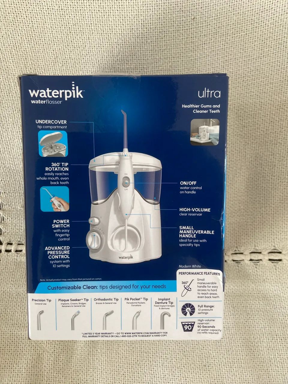 Irrigador bocal waterpik ultra - Foto 4