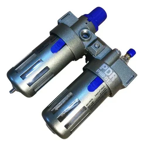 CONJUNTO LUBRIFIL 1/2 POL PDR PRO-012 FILTRO, REGULADOR E LUBRIFICADOR DE AR  - Foto 2