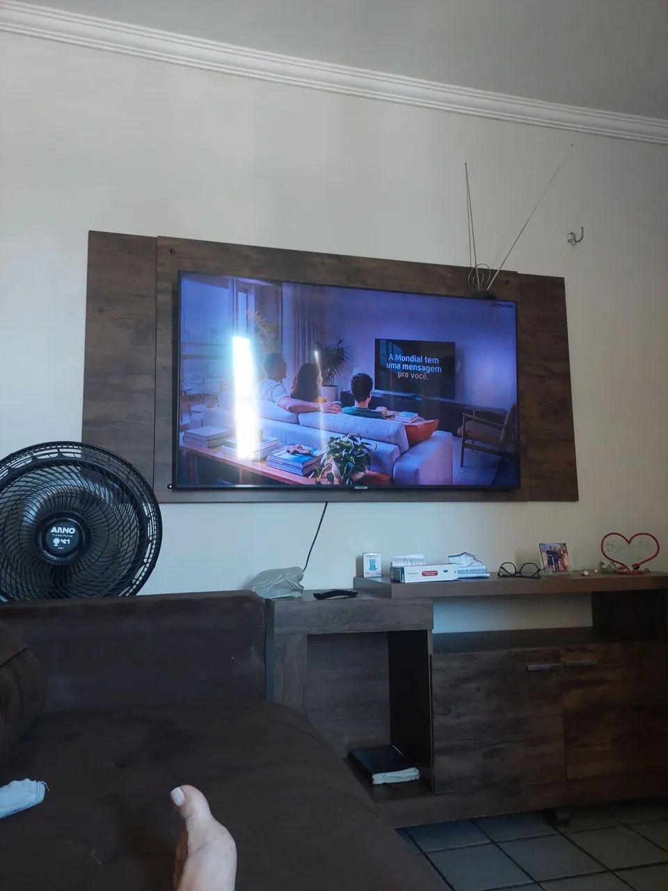 Vendo rack com painel 