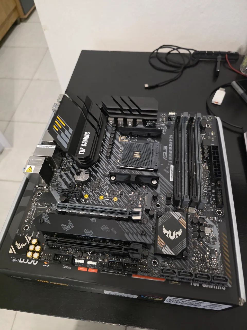B550m plus asus Tuf - Nova - Foto 2