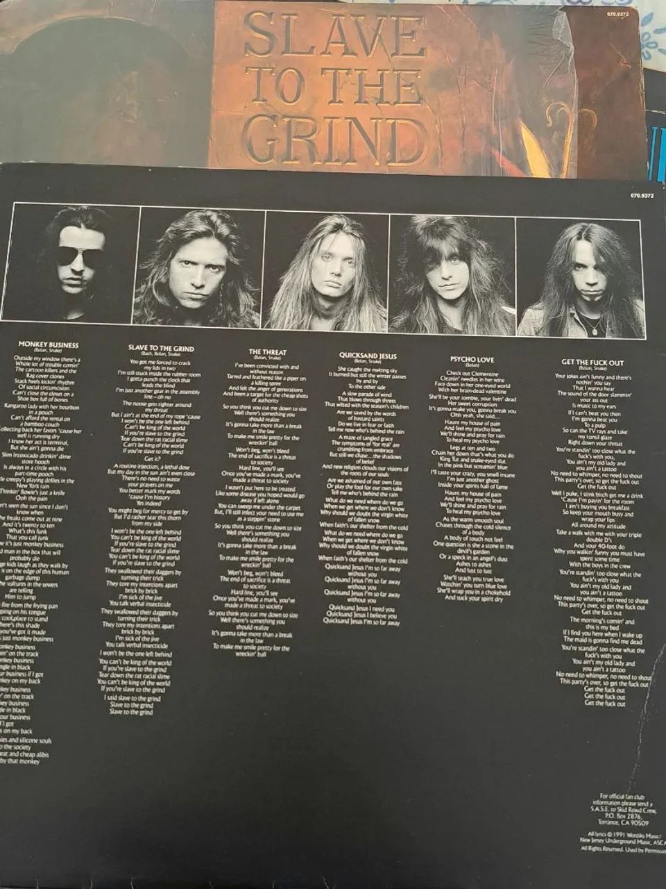 Disco de Vinil Skid Row-Slave to the Grind - Foto 3