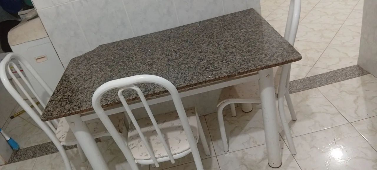Vendo mesa de mármore - Foto 4