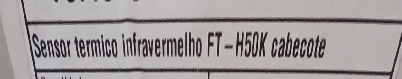 Sensor Térmico Infravermelho 