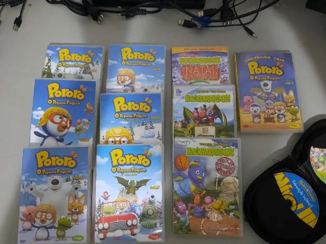 Kits Dvds Pororó & Backyardigans + Estojo com 17 Dvds Infantis - Foto 3