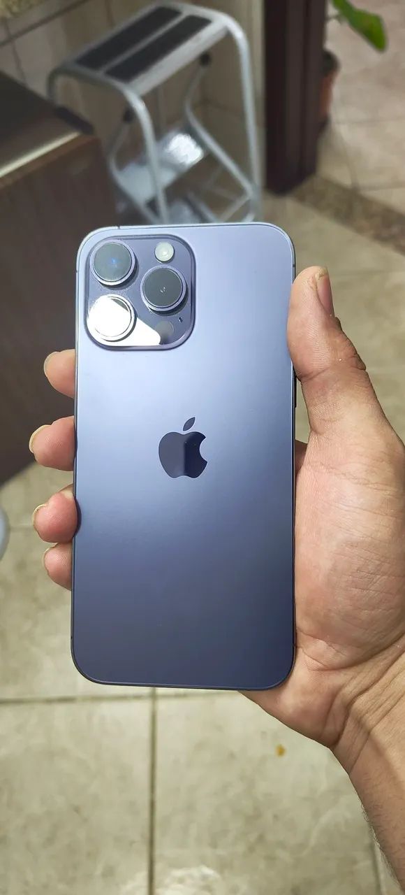 iPhone 14 pro max Deep Purple 256GB só venda! - Celulares e