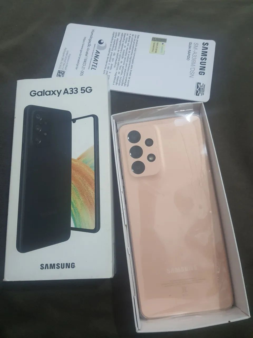 Vendo celular a33 5g novo na caixa 