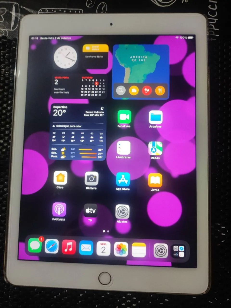 Vendo iPad Air 2 16GB usado em excelente estado - Foto 3