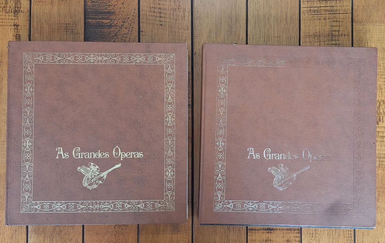 Rara Coleção Compelta as Grandes Óperas Discos de Vinil