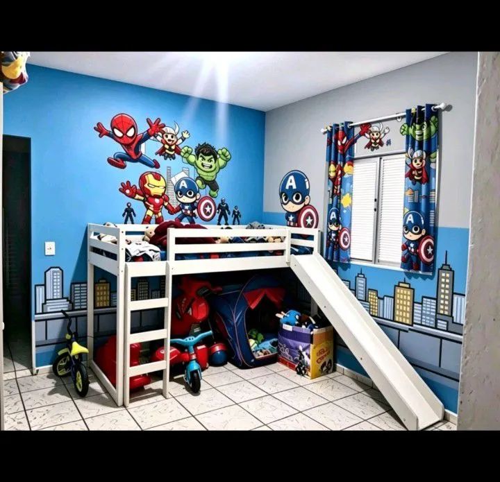 Cama infantil (elevada)