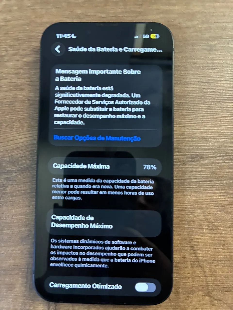 iPhone 13, 128GB, 78% de bateria, com caixa, sem carregador 