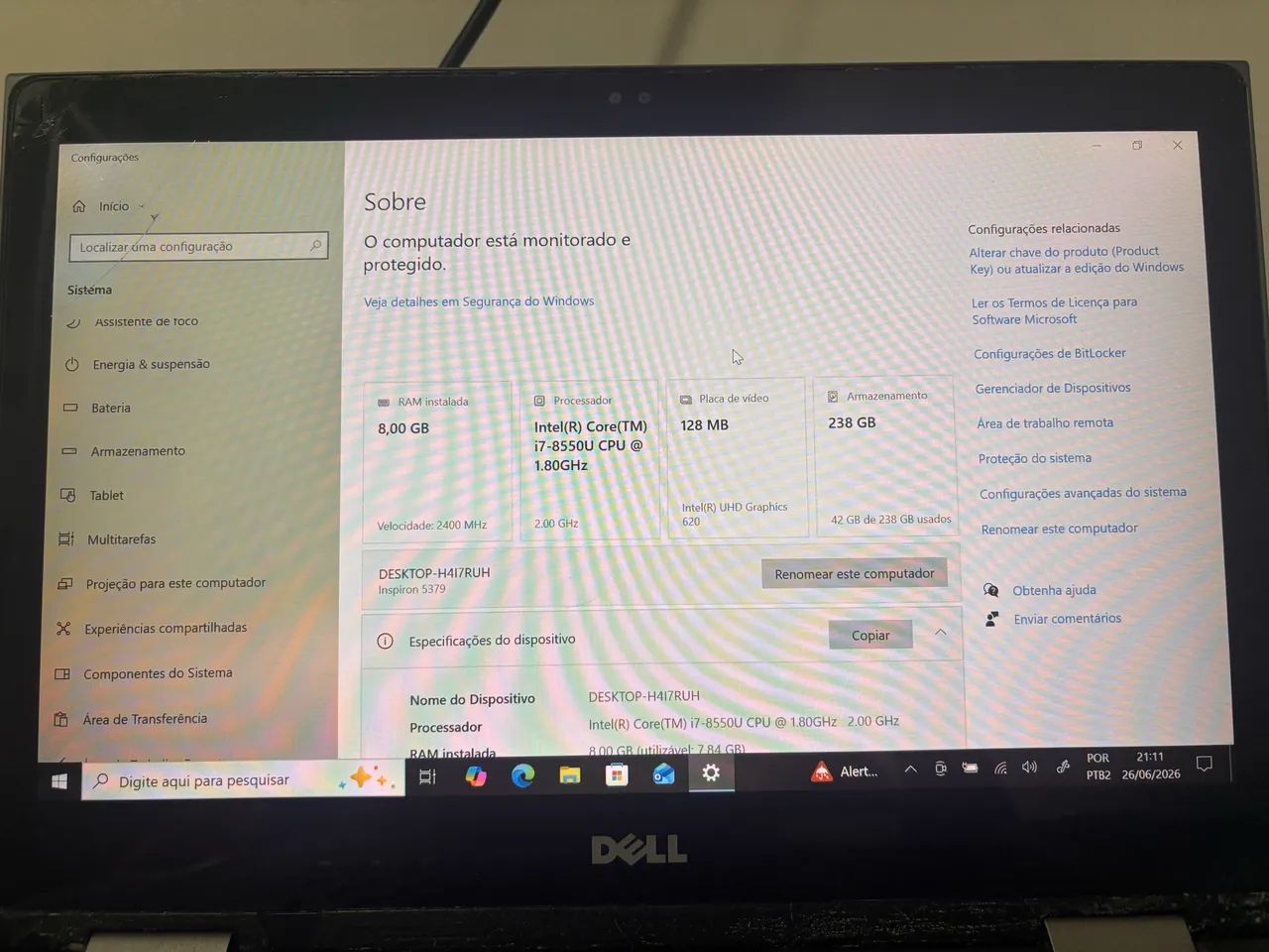 NOTEBOOK DELL 2 EM 1 - TELA TOUCH! - Foto 4