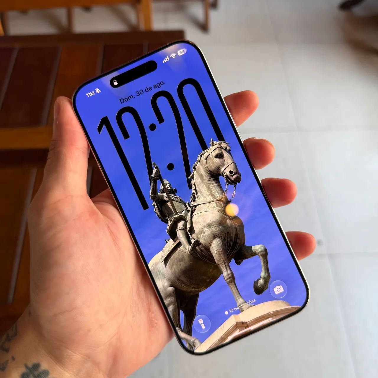 iPhone 16 Pro Max 256GB Titânio Branco - Foto 2