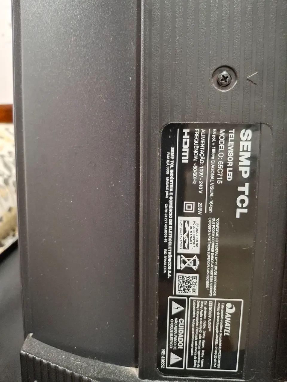 Tv tcl 65 polegadas  - Foto 4