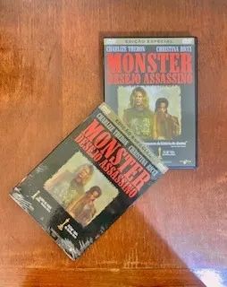 DVD 'Monster: Desejo Assassino' (Charlize Theron-Christina Ricci) Edição Especial c/ Luva