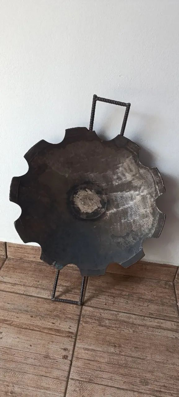 Disco de arado com alça de ferro 65cm diâmetro  - Foto 2