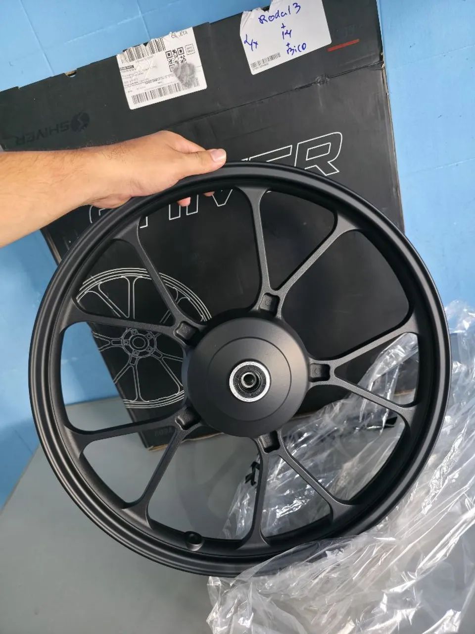 Roda Start 160 ou qualquer moto com freio a tambor. - Foto 3