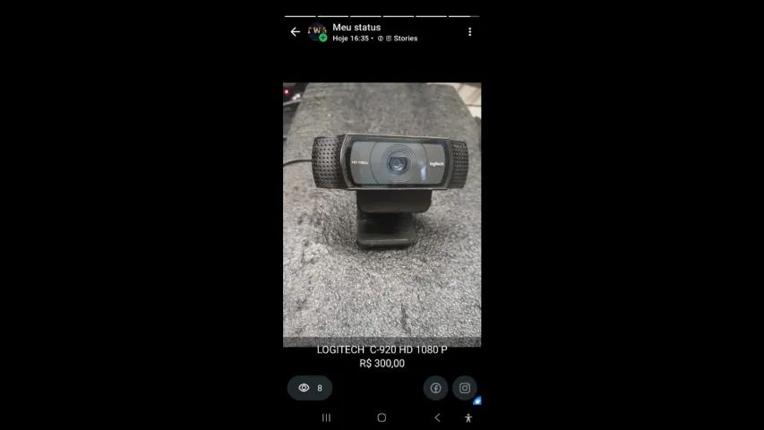 Camera Logitech C-920 HD 1080p - Foto 2
