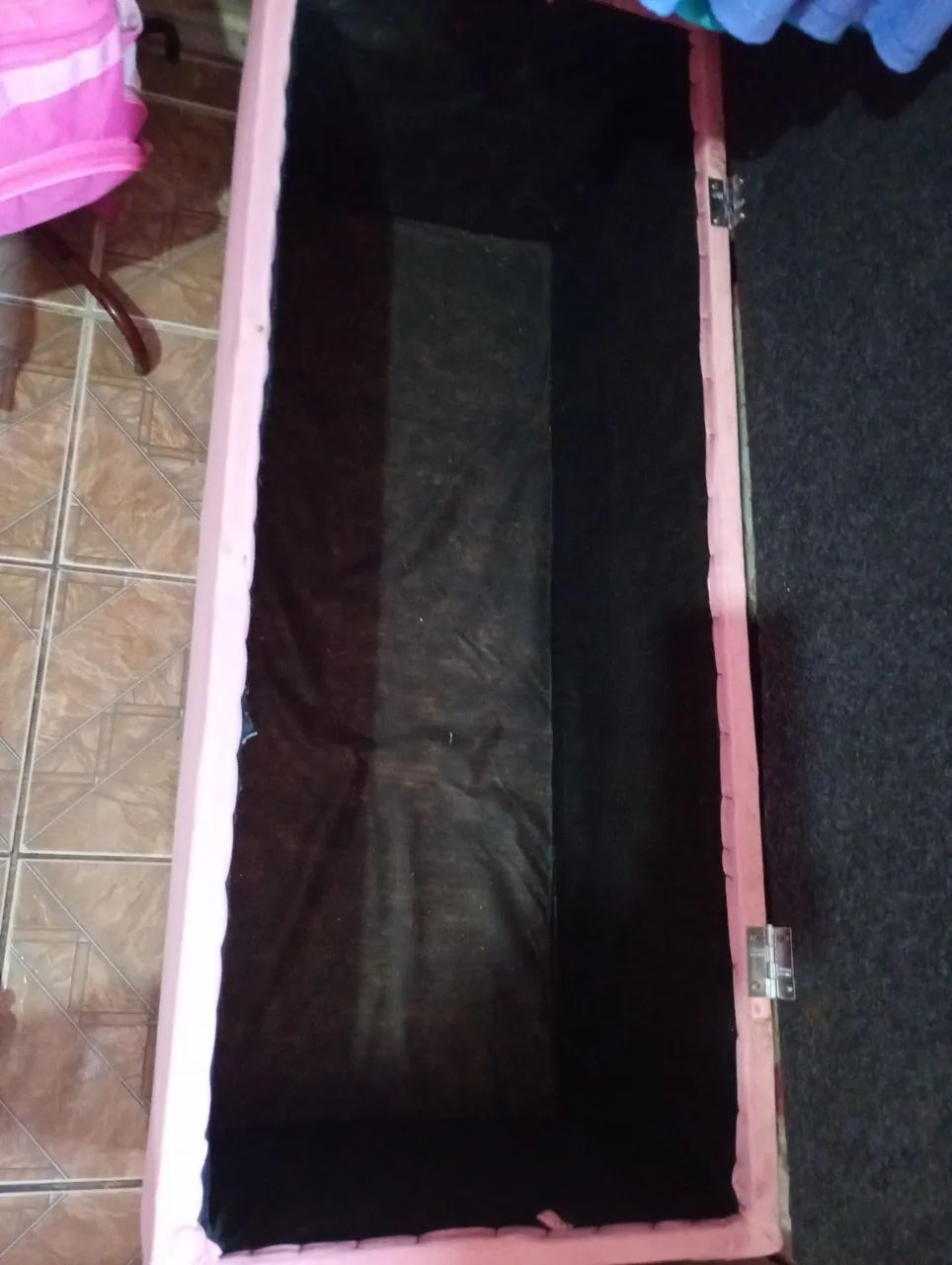 Baú cor rosa+ gaveteiro  - Foto 5
