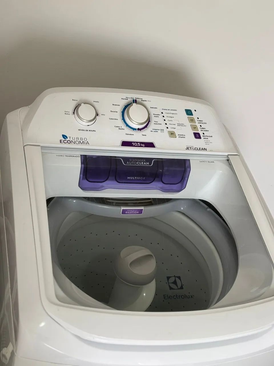Lavadora Eletrolux 10,5kg - Foto 3