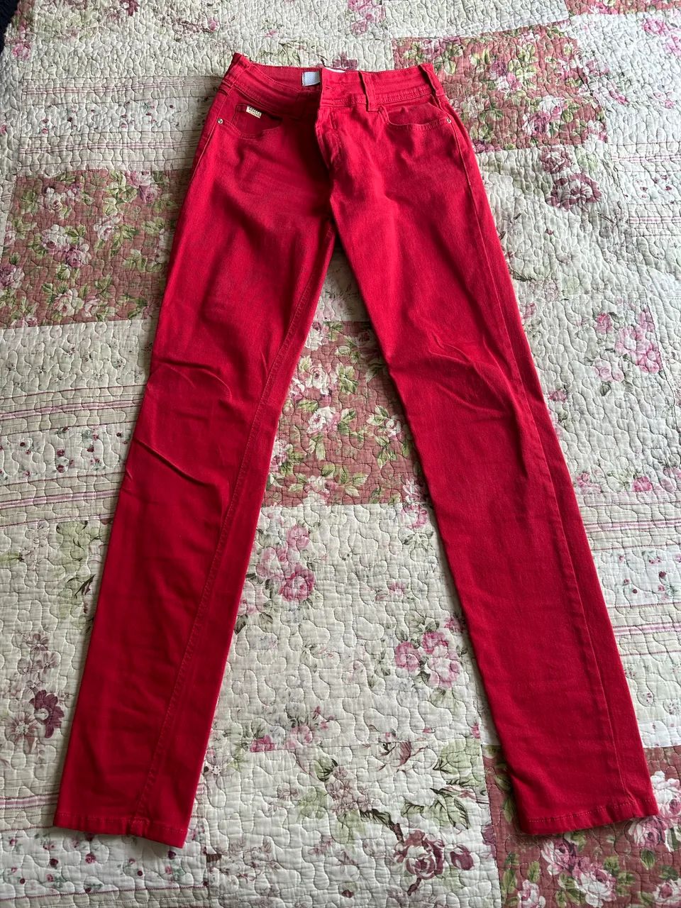 Calça Jeans Vermelha - Colcci