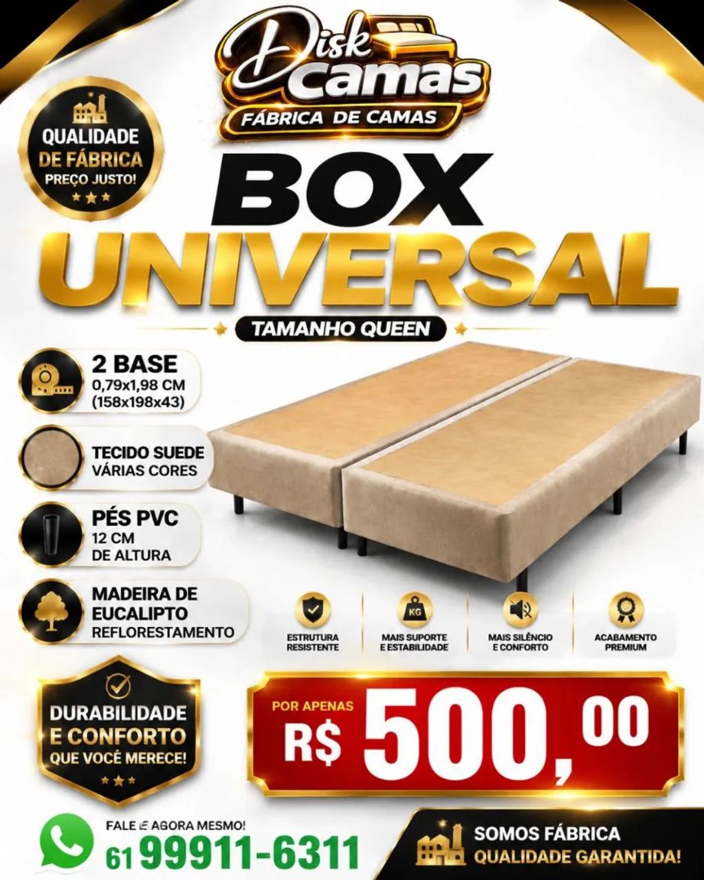Box Queen 158x198