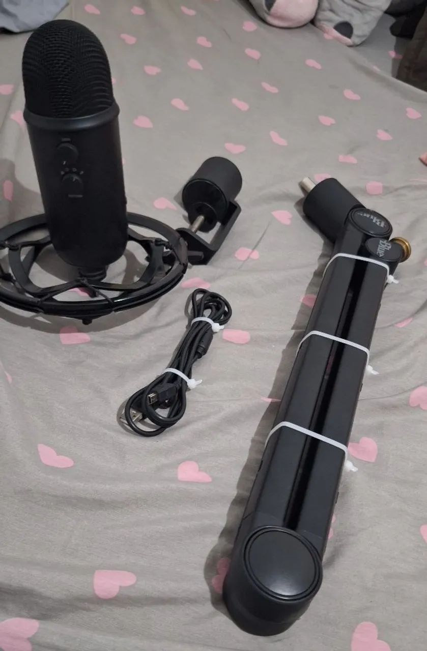 Microfone condensador Blue yeti  - Foto 3