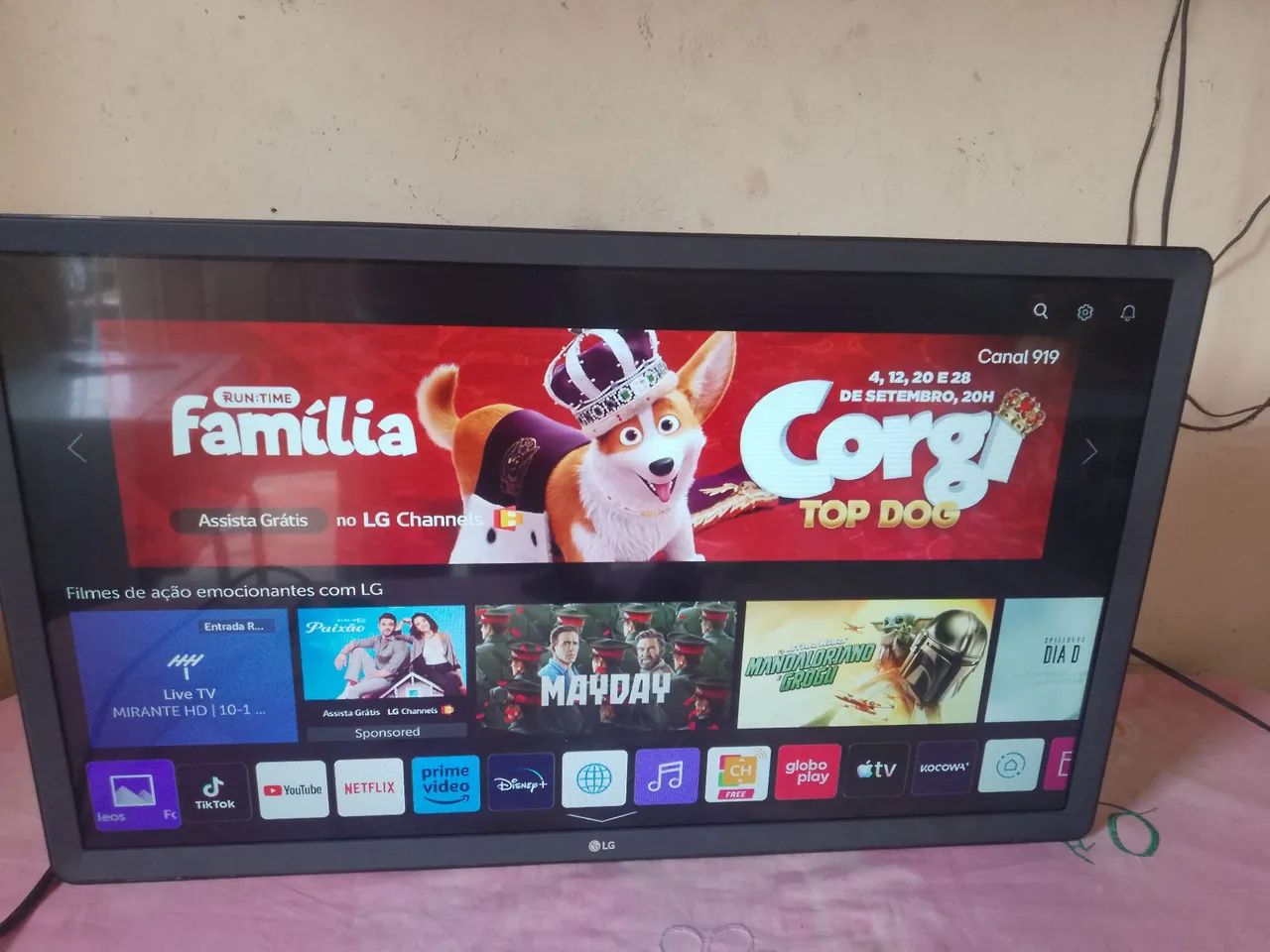 Smart TV LG de 32 polegadas 
