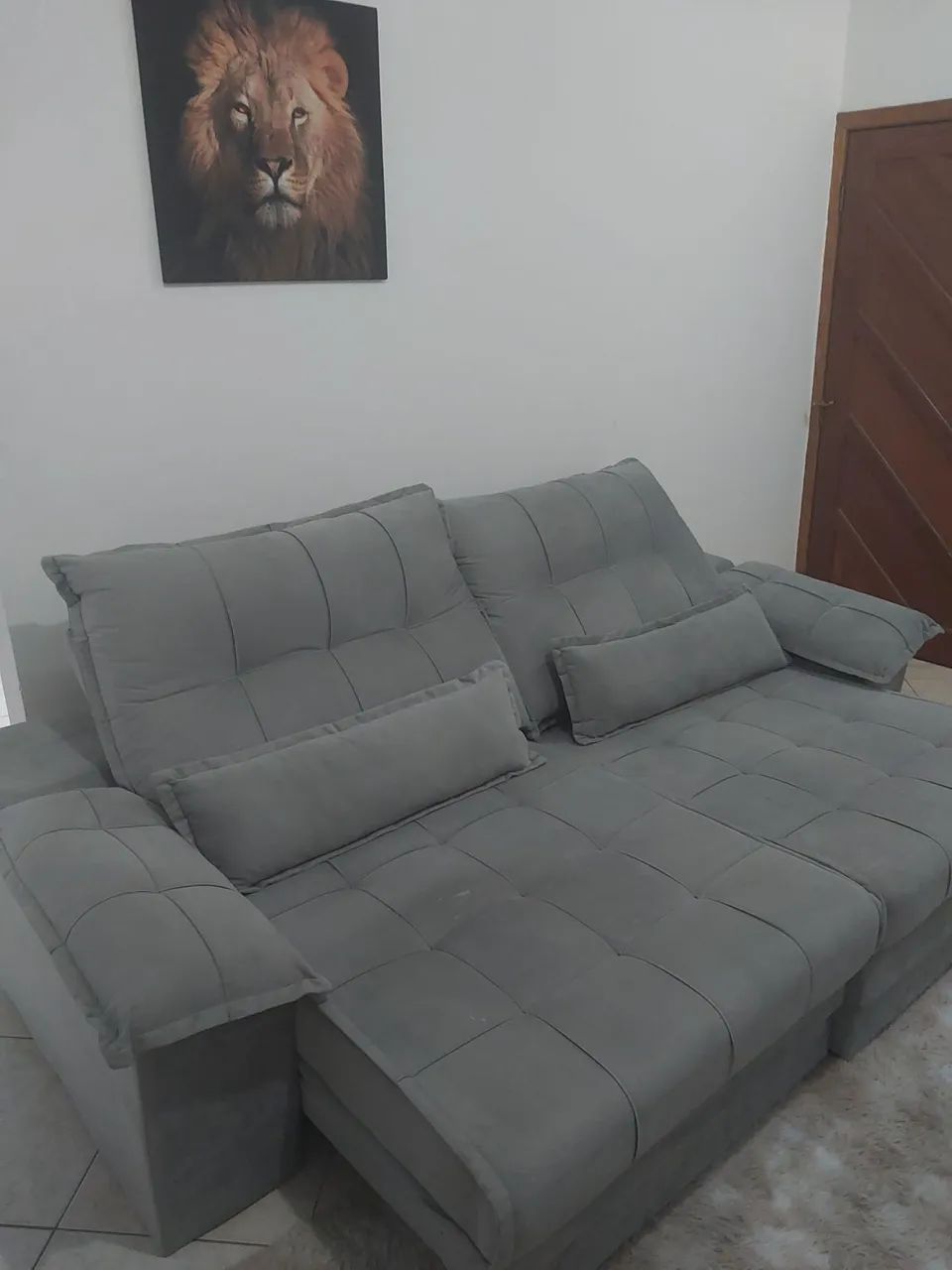 Sofá retrátil e reclinável - Foto 4