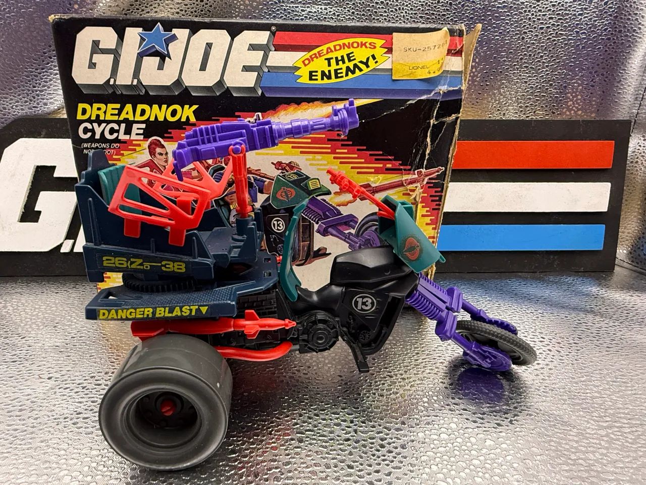Gi Joe Dreadnok Tri-Cycle - 1987 - Comandos em ação  - Foto 3