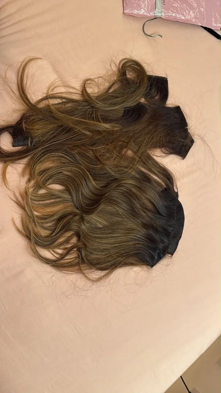 Mega Hair de cabelo humano - aprox. 400g  - Foto 2