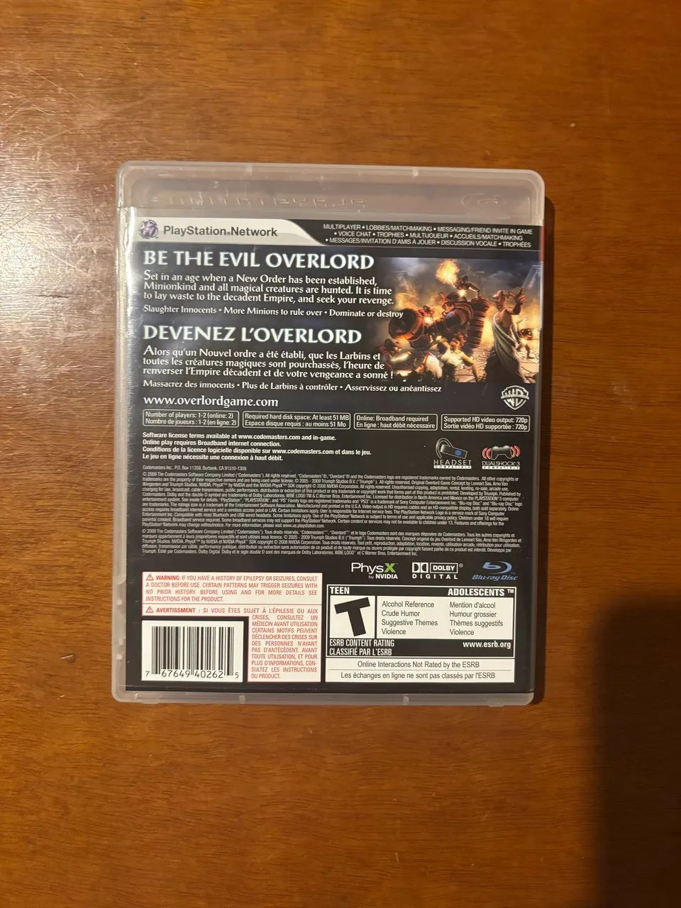 Jogo  Overlord II Para PlayStation 3  - Foto 2