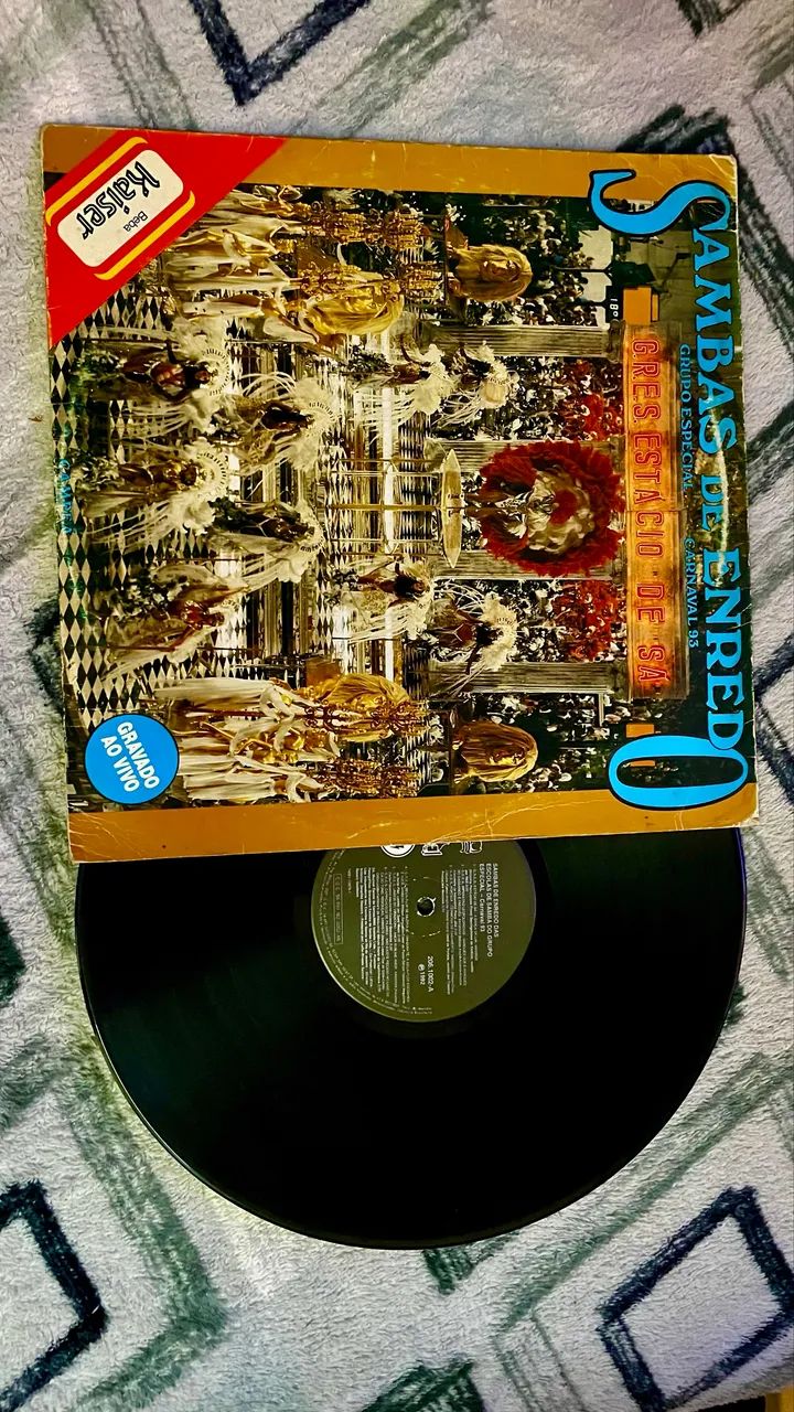Sambas de enredo 95 - Lp vinil  - Foto 3