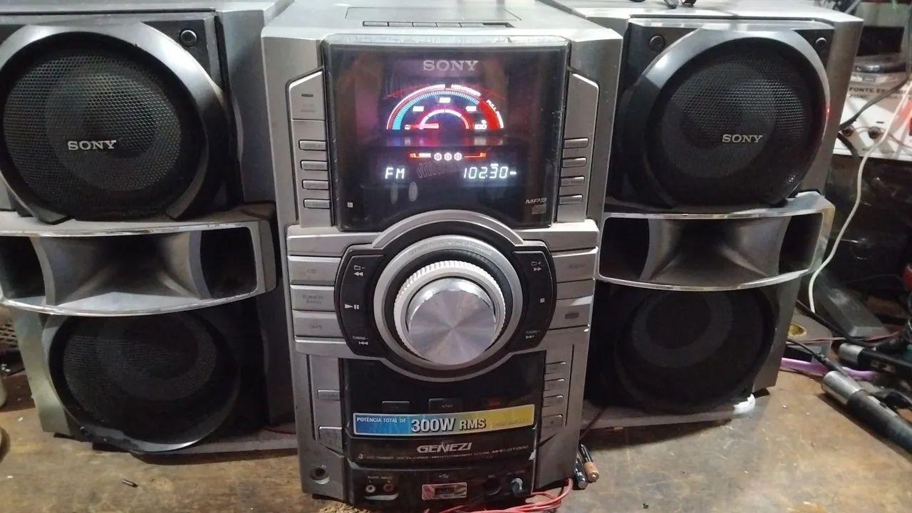 Sitem Sony MHC GT 222. Funcionando.