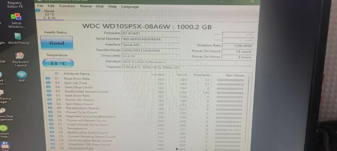 HD notebook 1TB saúde 100% - Foto 4