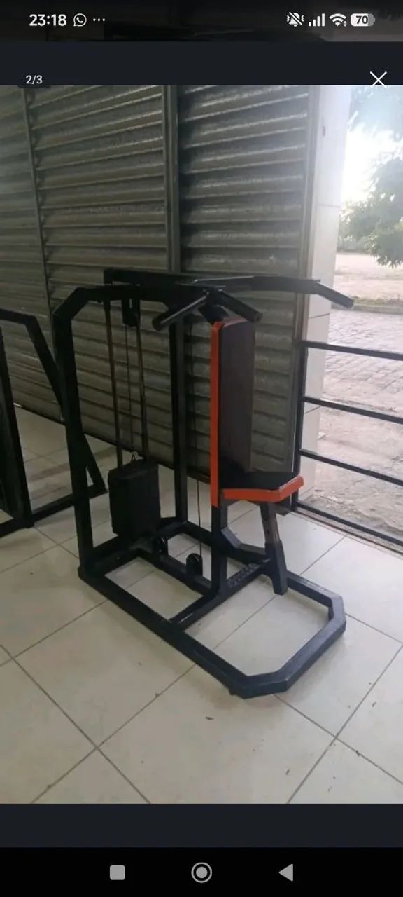 Máquinas de musculação 