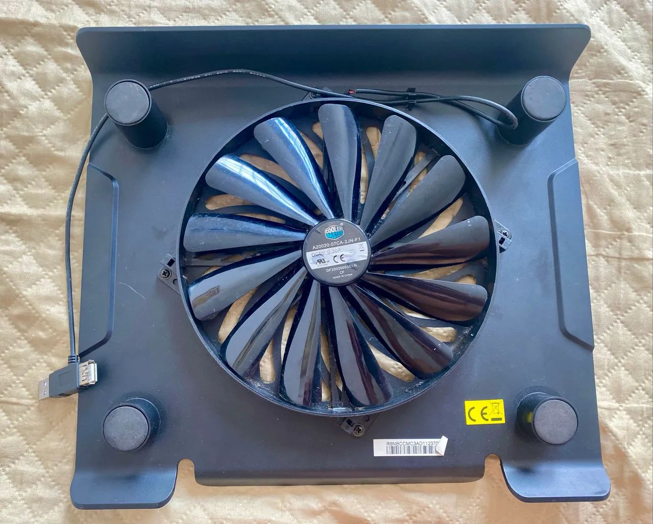 Base Para Notebook Cooler Master Notepal CMC3, até 15 ", Com Ventoinha de 200mm, Preto - Foto 3