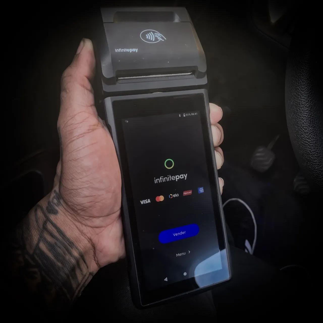 Maquineta (Smart Pos P2) infinitepay 
