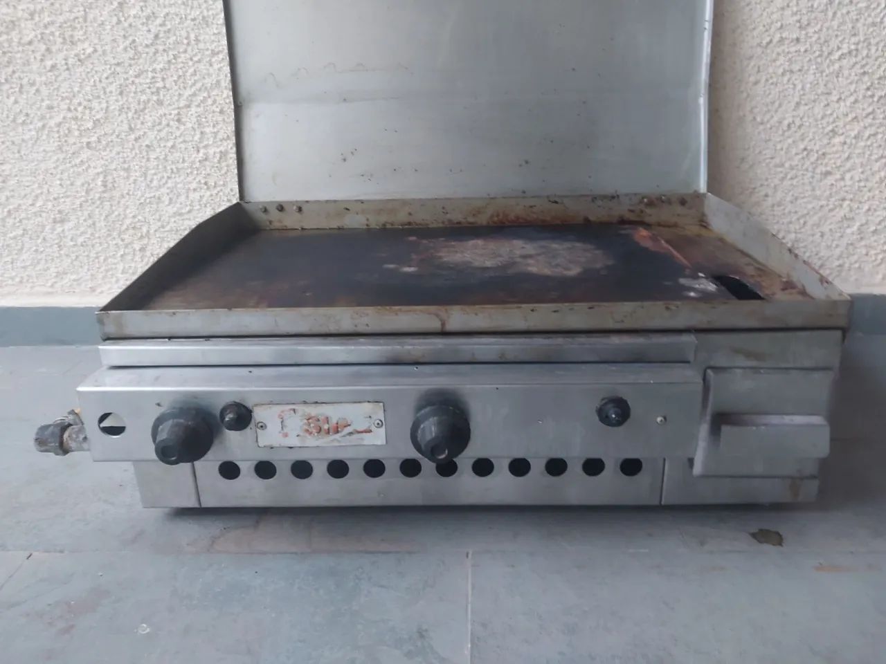 Chapa a gás para lanches  - Foto 3