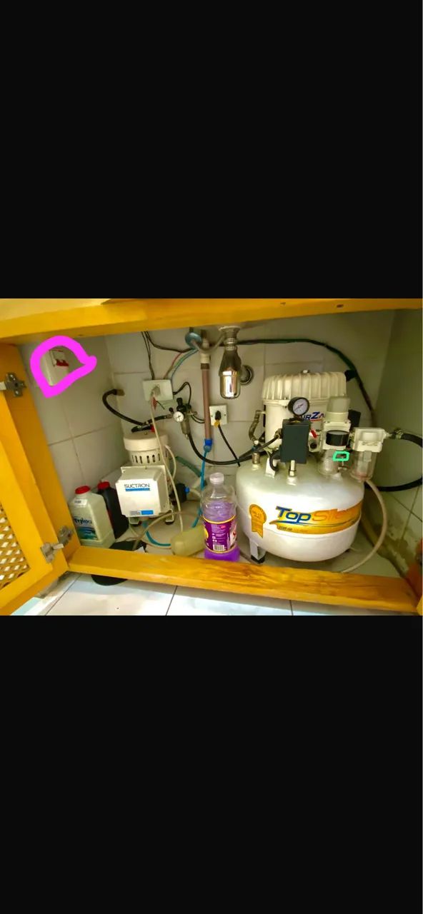 COMPRESSOR + BOMBA A VÁCUO 
