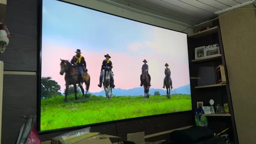 Samsung Smart TV 75 polegadas QLED 4K 75Q70D, Painel até 120Hz, 75"