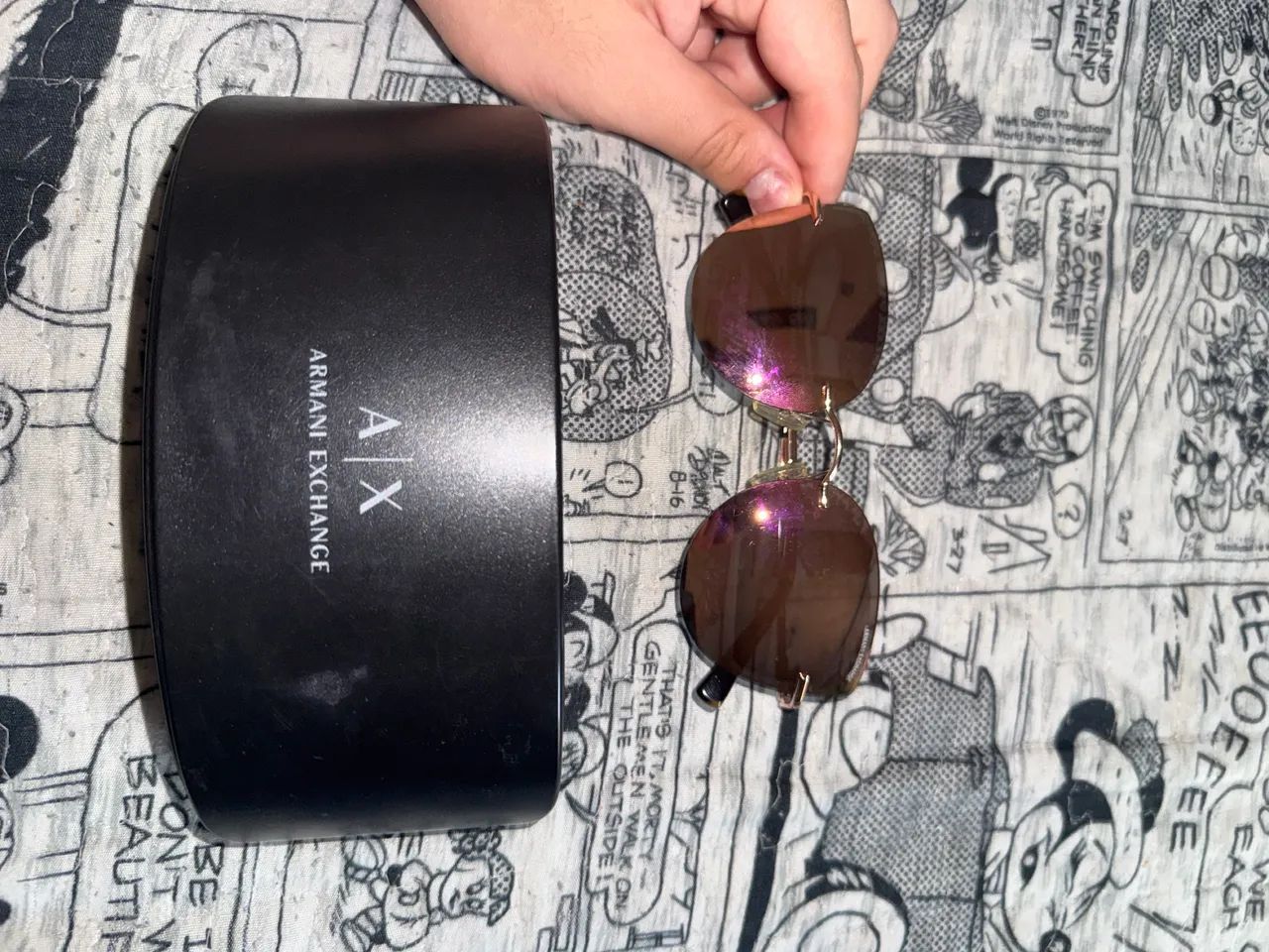 óculos de sol armani exchange original vintage - Foto 5