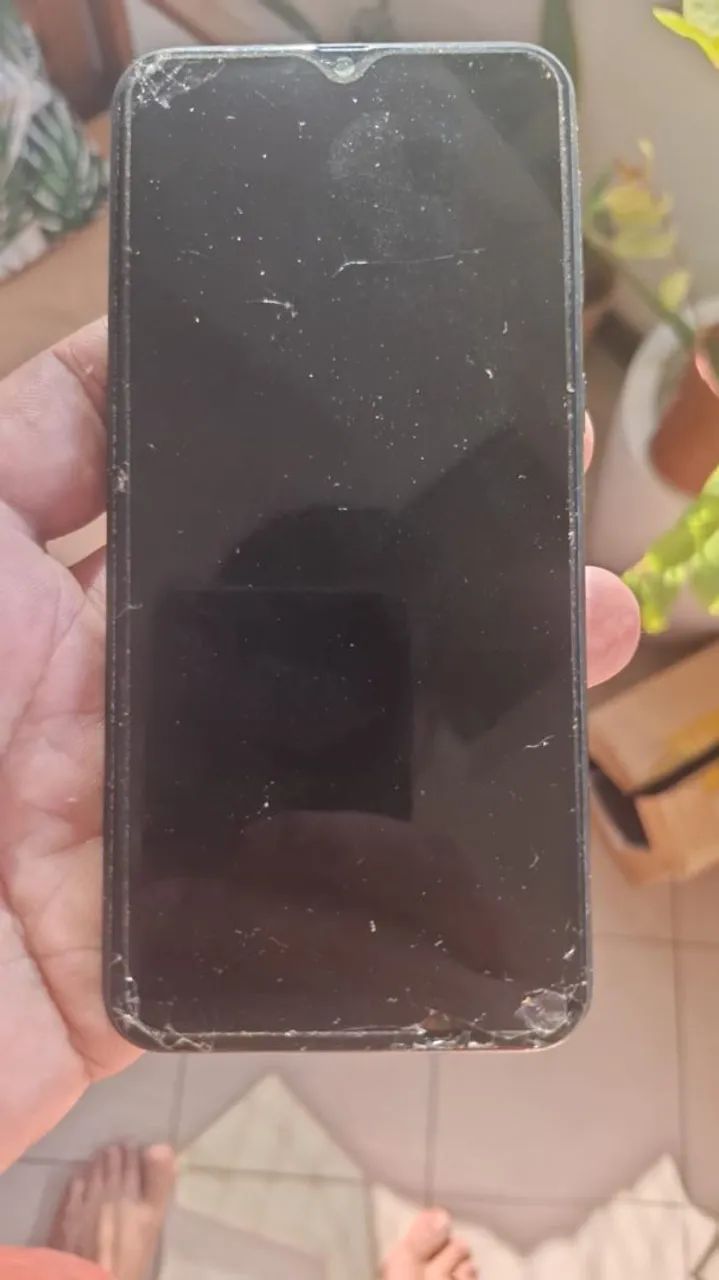 Samsung M31 Tela quebrada.
