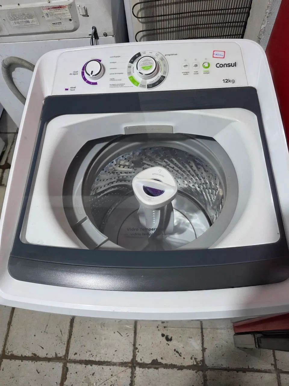 Maquina de lavar cônsul 12kg funcionando perfeitamente  - Foto 2