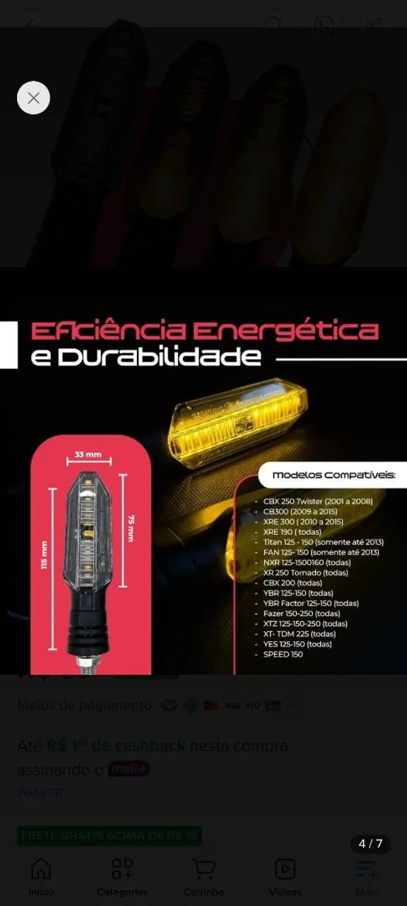 Setas sequêncial - Foto 3
